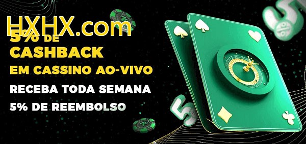 Promoções do cassino ao Vivo HXHX.com